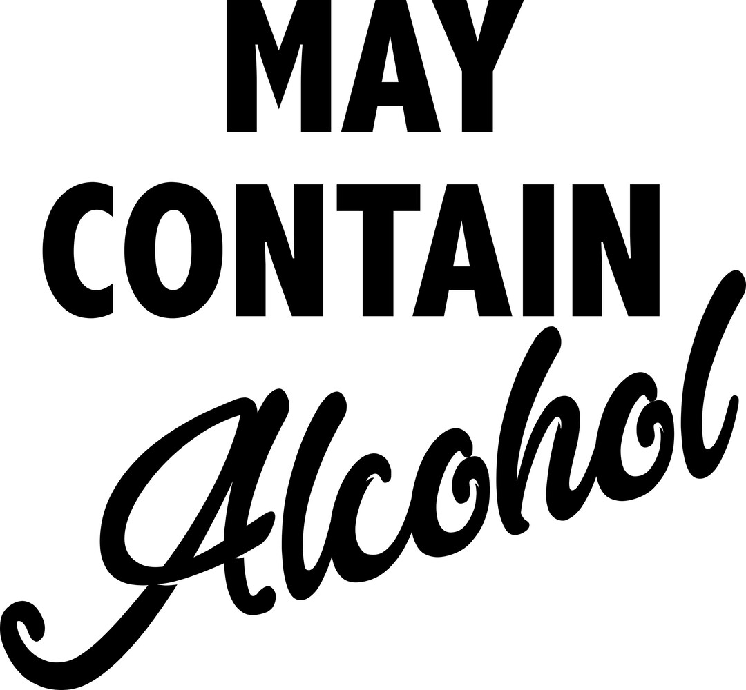 May Contain Alcohol Svg Alcohol Svg Cricut Alcohol Etsy