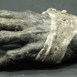 Replica of a mummified Egyptian hand - MADE TO ORDER