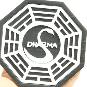 Dharma logo emblem in 3D - MADE TO ORDER - Lost tv show