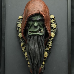 Guldan bust - Wold of warcraft - MADE TO ORDER