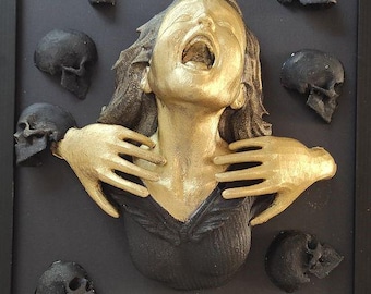 Memento Mori - MADE TO ORDER - gothic replica - woman death