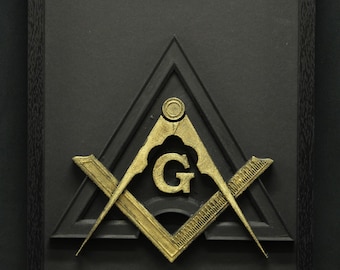 Freemasons logo in 3D - Made to order