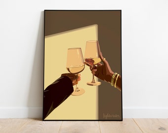 black art, black girl art, black woman wall art, black wall art, black woman art, black girl wall art, black art print, urban digital prints