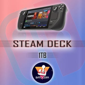 Buy Steam Deck Batocera 1TB Micro SD Card 21,000 Titles Plug 