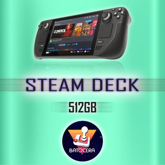 Steam Deck LCD 64GB + 512GB SDカード付き (中古)