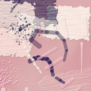 ブラッシュピンクの抽象的なフラクタルアートプリント – 印刷可能なデジタルダウンロード 画像 5