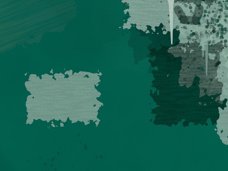 Emerald Green Wall Art – Fractal Art Print, Printable Digital Download image 11