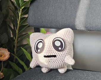 Peluche Jigglypuff de ganchillo hecho a mano