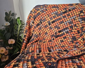 Manta - Colores de otoño