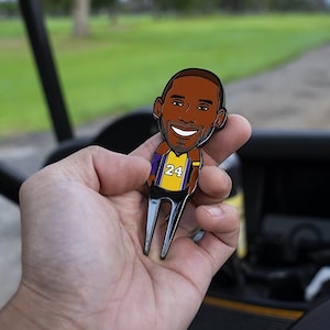 Custom Handcrafted Golf Divot Tool with Ball Marker