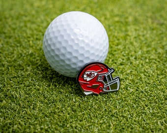 KC Chiefs Helmet Ball Marker