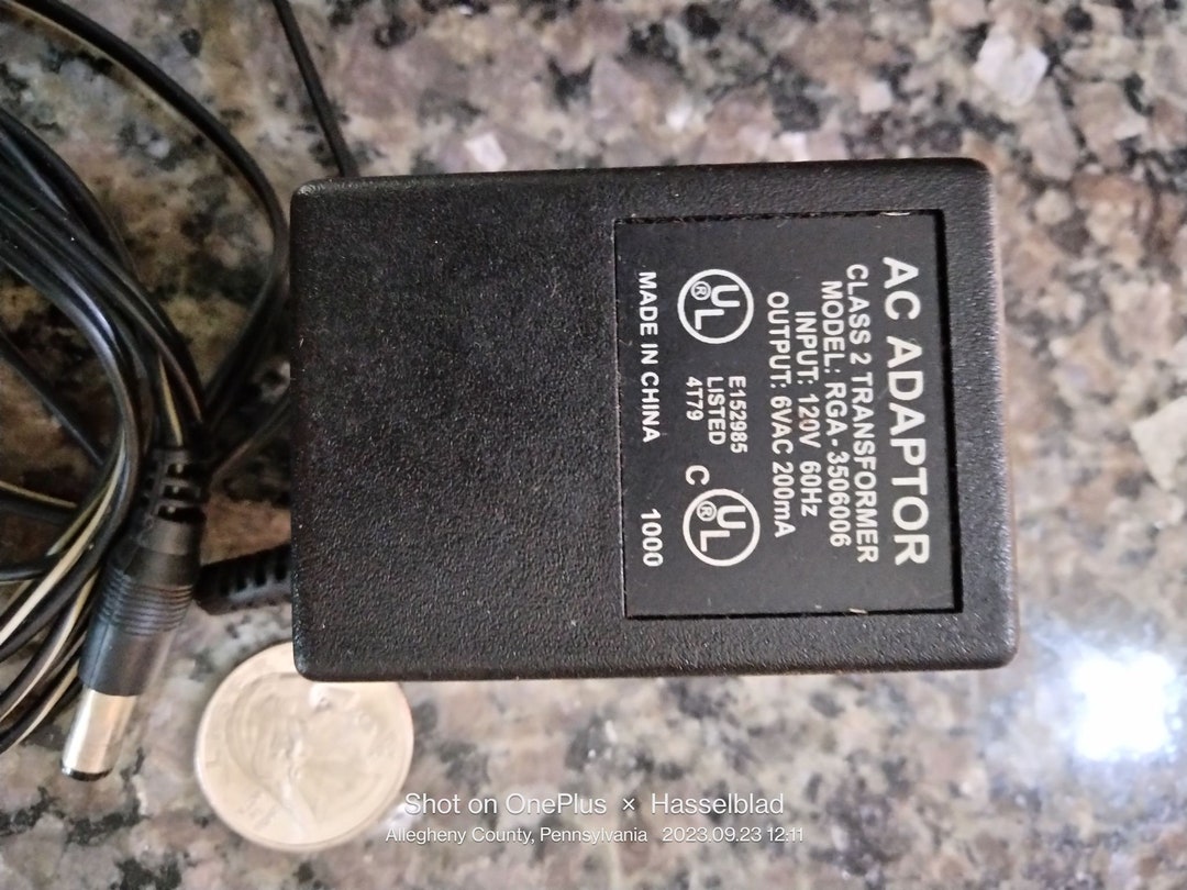 AC Adapter Class 2 Transformer Etsy