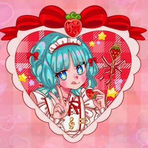 Miku aux fraises