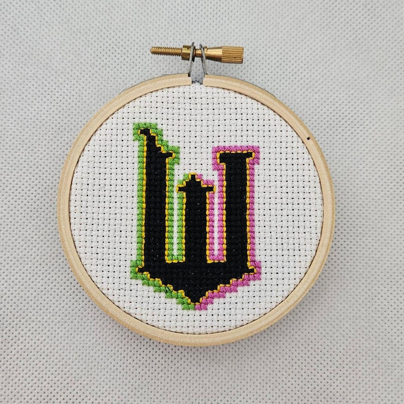 Wicked Inspired Cross Stitch Pattern (digital Download) - Etsy