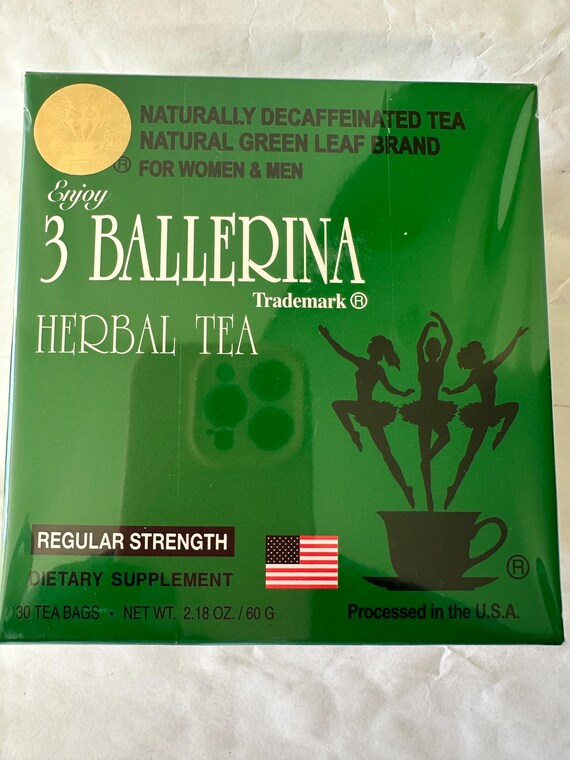 3 Ballerina Herbal Tea: (30 Tea Bags) - Etsy Canada