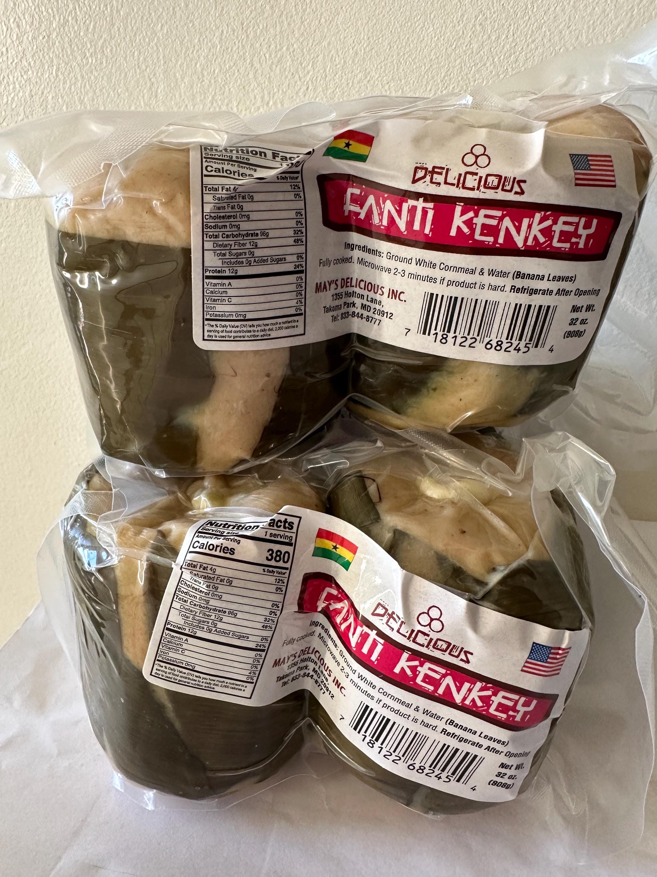 Kenkey Packaging GA Kenkey 2pcs, Fanti Kenkey 2pcs & Banku 2pcs. - Etsy