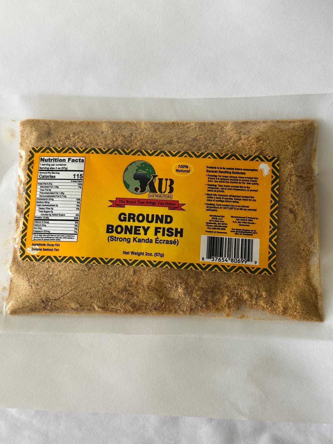 Bonga Fish Powder: Smoked & Deboned - Shawa/agbodo - 9oz - Etsy