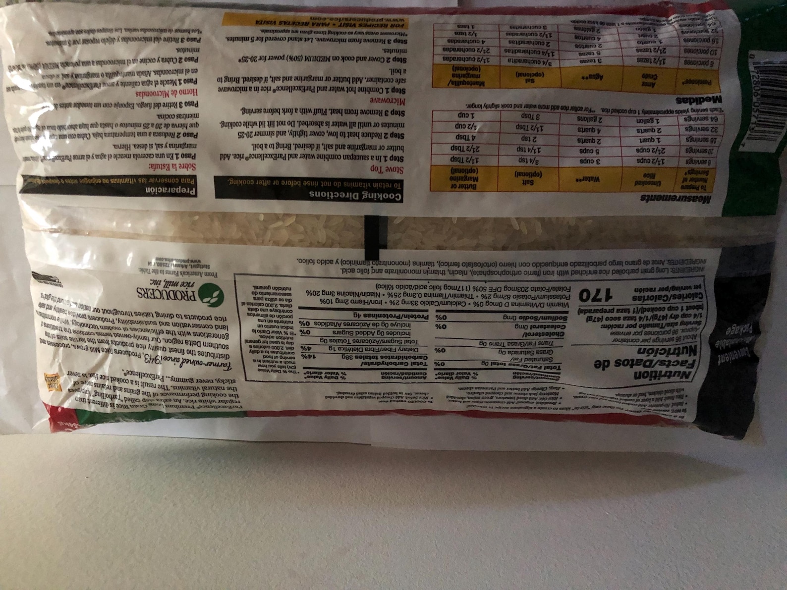 Par Excellence Long Grain Enriched Parboiled Rice. - Etsy