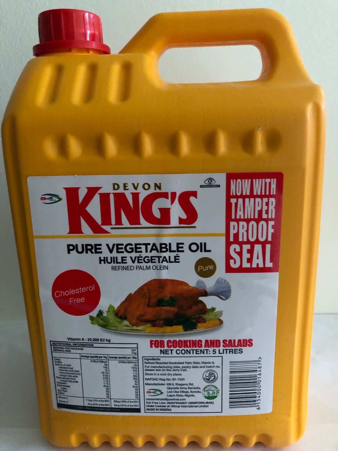 Kings Vegetable Oil. Etsy