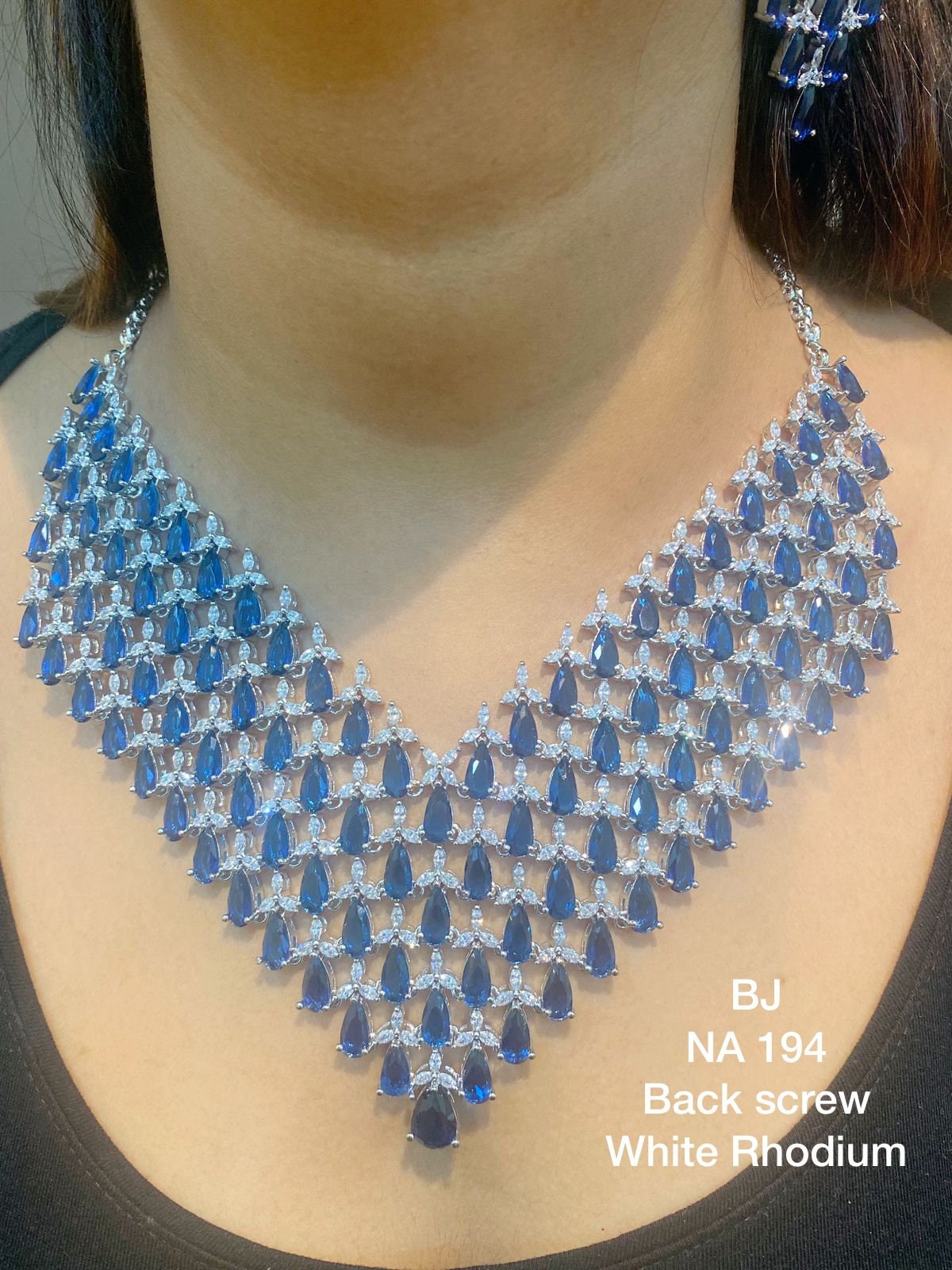 3-Piece Adorable Boho Knot Design Party Wear Jewelry Set with Adjustable Ring, Earrings and Necklac (DZ17894)