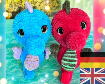 Crochet Pattern Seahorse Seesi/ Crochet Pattern Seahorse Seesi