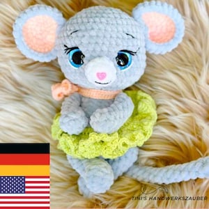 Crochet Pattern Mouse Maemi/ Crochet Pattern Mouse Maemi