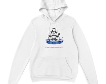 Penguin Pile Unisex Pullover Hoodie