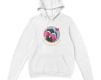 Moletom com capuz unissex Penguin in Love