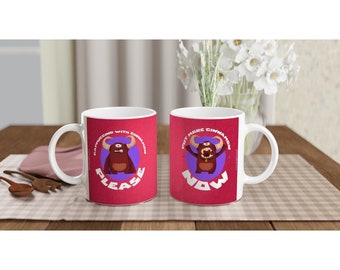 Caneca Cappuccino Canela Monster 11oz