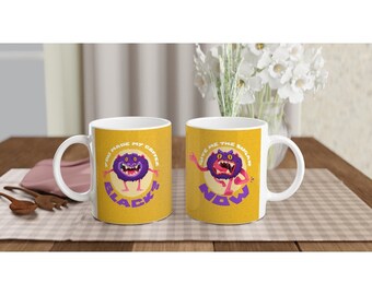 Caneca de café engraçada: Você fez meu café preto? - Give Me The Sugar