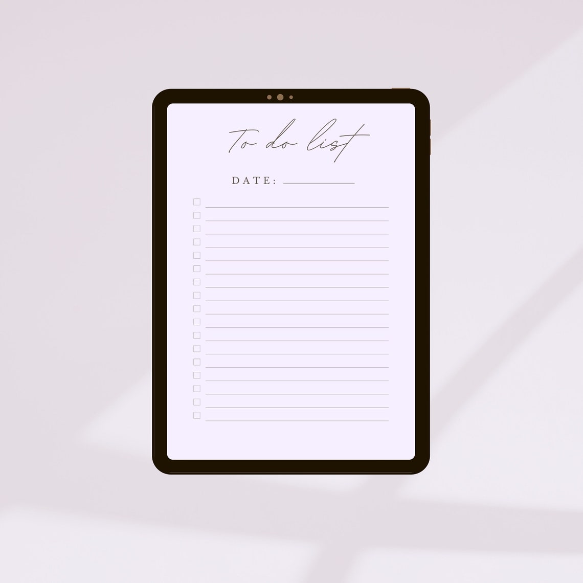 Printable To Do List PDF A4 A5 Letter And Half Letter Size Etsy Canada