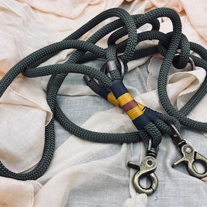 Adjustable dog leash, lead, rope leash, dog, PPM rope, dog rope, dog training, dog, dog accessories, gift, dog birthday, leash