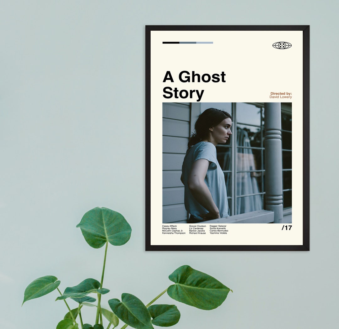 A Ghost Story Poster A Ghost Story Print Minimalist Movie Etsy