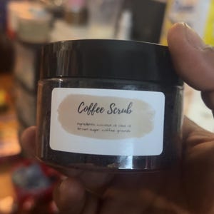 Coffee Sugar Body Scrub