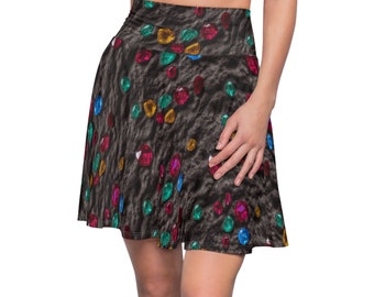 Gemstone Rhapsody - Women's Skater Skirt