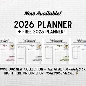2025 KALENDER | Kompatibel mit Kobo Libra Colour, Remarkable Paper Pro | Verlinkt | Schwarz-Weiß-Blumen | Digitaler Download | PDF-Datei Bild 8