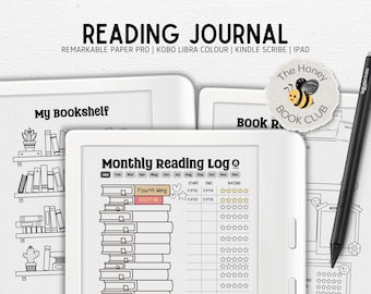 Dagboek lezen | voor Remarkable Paper Pro, Kobo Libra Colour, Kindle Scribe, Boox, iPad | Leesuitdaging | The Honey Book Club