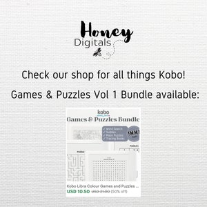Sudoku Puzzle designed for Kobo Libra Colour, Elipsa 2E, Sage | Vol 1; HARD 100 PUZZLES | Digital Download | Hyperlinked PDF image 4