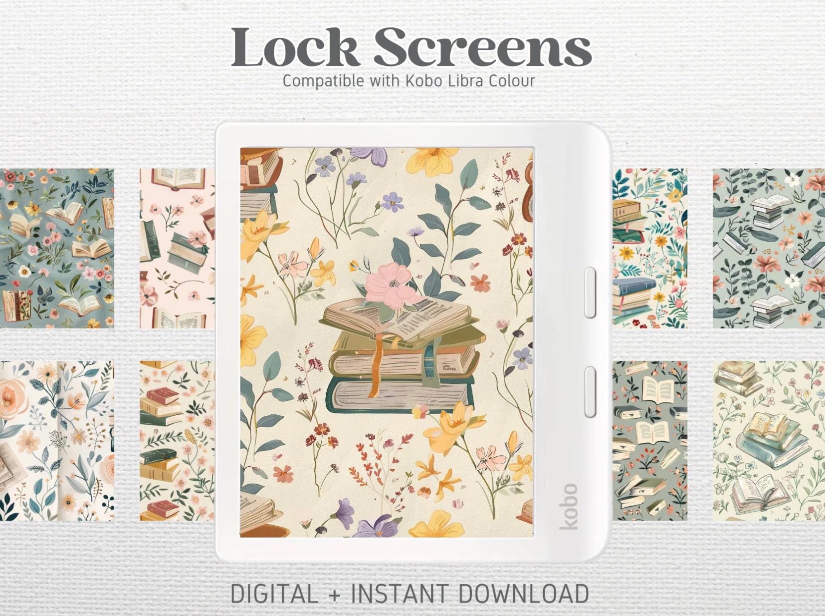Kobo Libra Colour の 12 個のロック画面 Kobo Clara Colour 