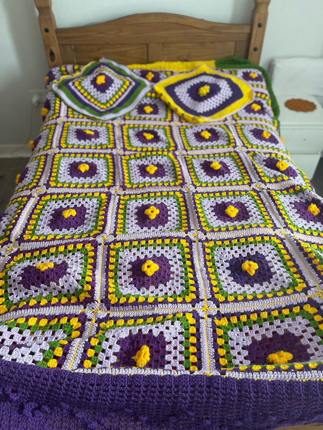 Crochet Bedspread - Etsy