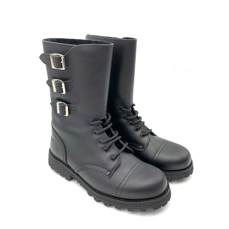 Cuir et bottes de combat de l'armée espagnole image 2