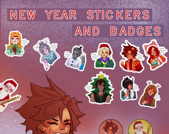 Ninjago Christmas stickers