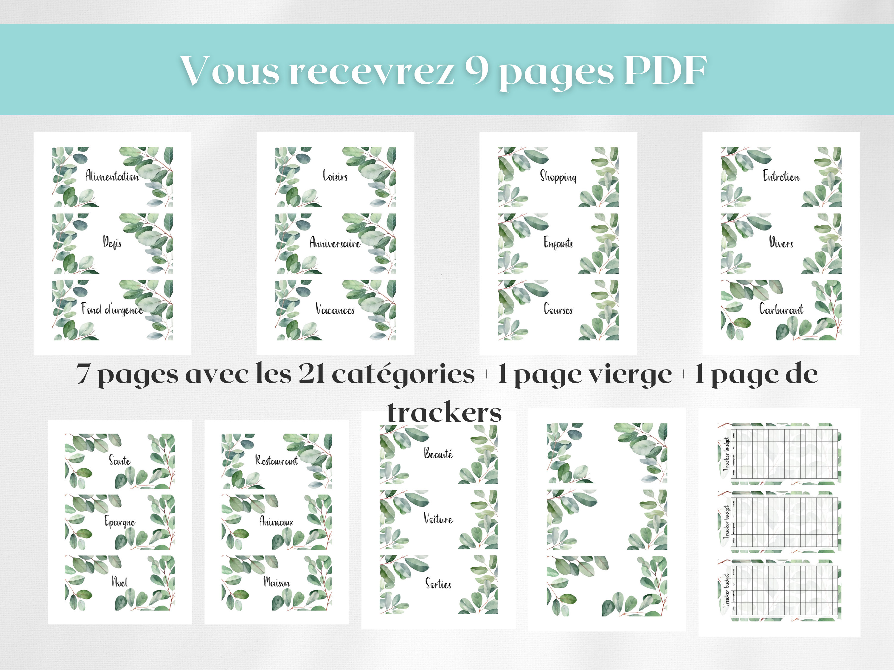 Jolie Page De Garde Classeur www.etsy.com