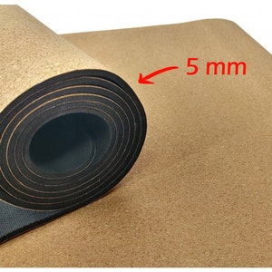 TURTLES | eco-friendly cork yoga mat | 5 mm image 5