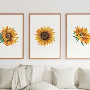 Diamond Art® Yellow Flowers Triptych Kit