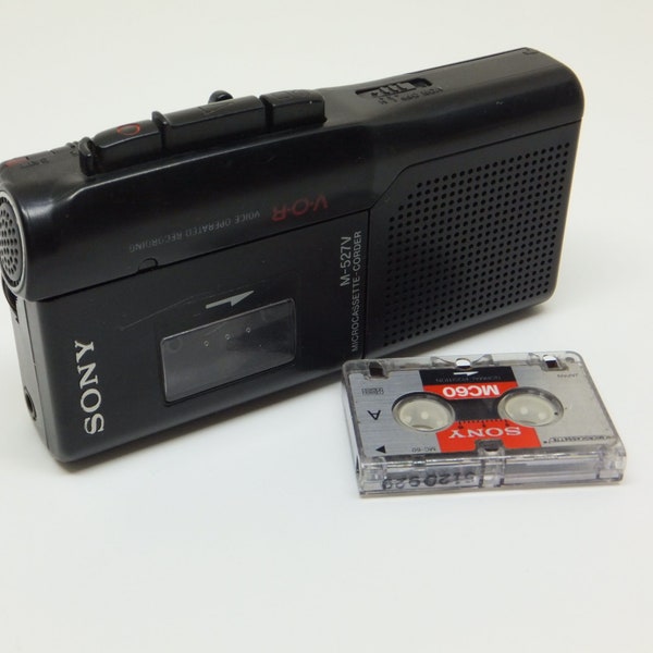 Sony Microcassette-recorder M-527v VOR