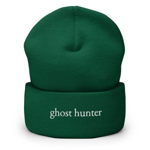 Ghost Hunter | Halloween Hat Cuffed Beanie | Boo Spooky Szn - Multiple Colors