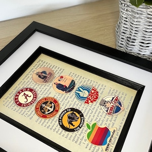 Forrest Gump by Winston Groom Wall Art.  Handmade wall art