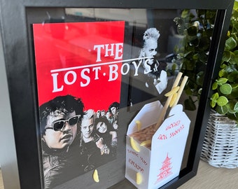 The Lost Boys shadowbox wall art