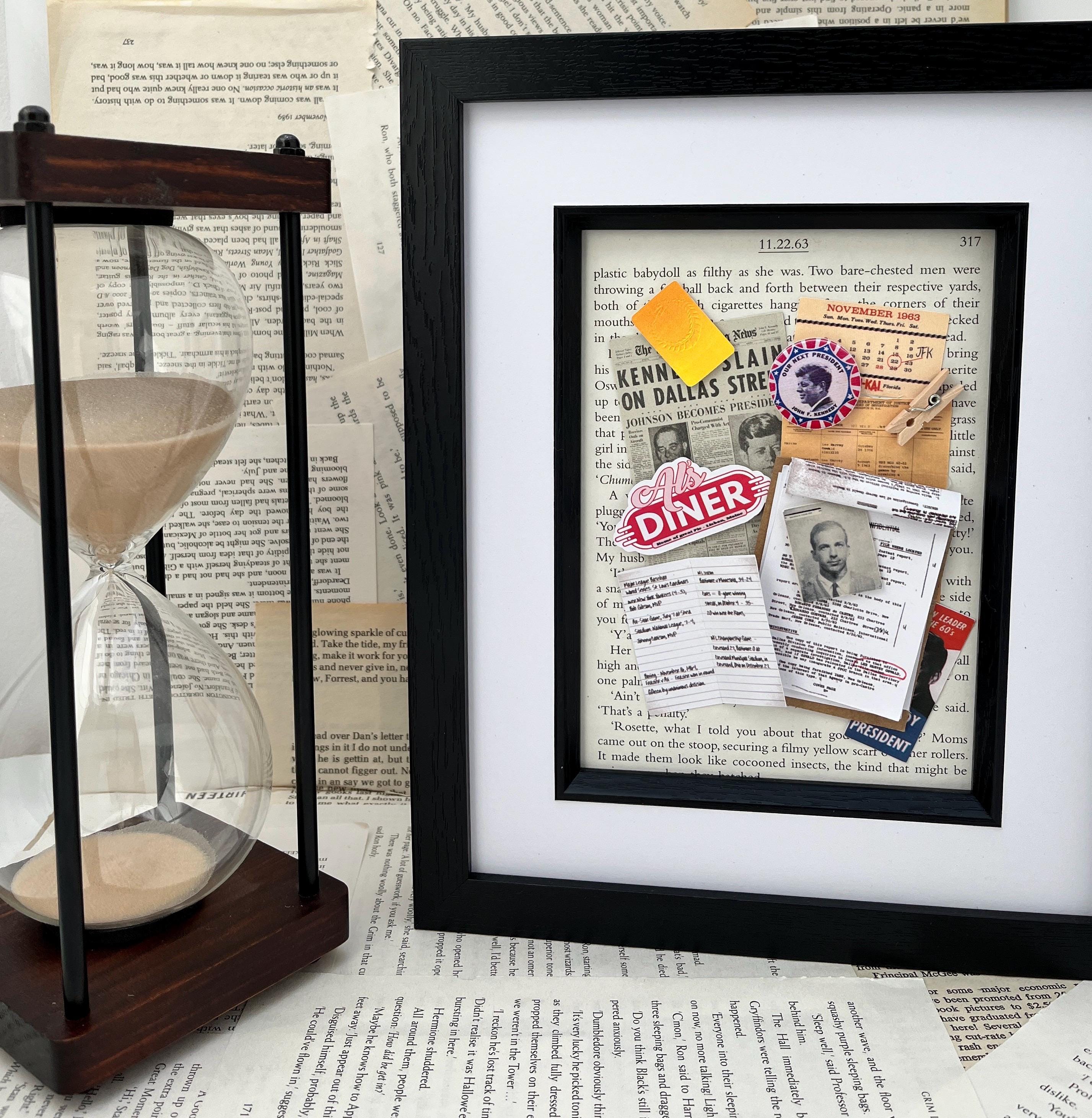 現代アート 11.22.63 by Stephen King Wall Art. Book Lover, Movie Fan, Ideal